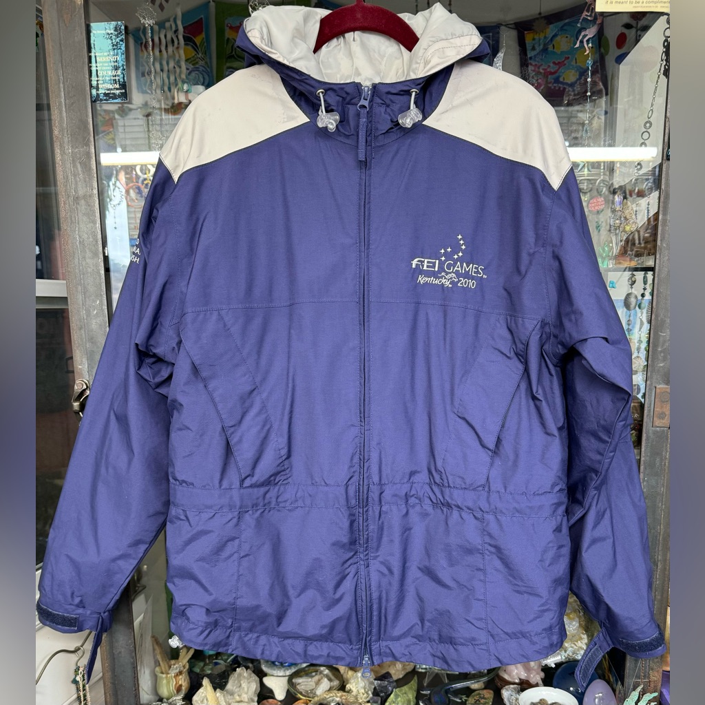 Port Authority Fei Kentucky 2010 World Equestrian Games Zip Hoodie Jacket M